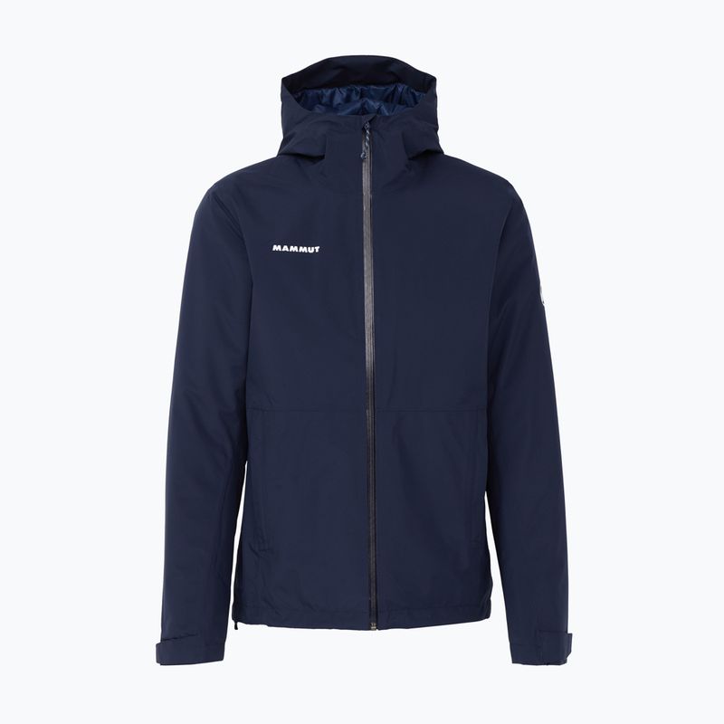 Giacca impermeabile da uomo Mammut Linard HS Thermo Hooded Jacket Men marine 8