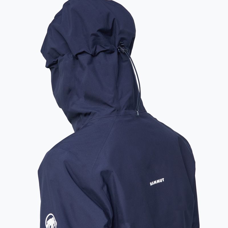Giacca impermeabile da donna Mammut Linard HS Thermo Hooded Jacket Women marine 6