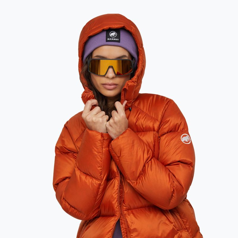 Piumino donna Mammut Glacier Glow IN Hooded autumn larice 5