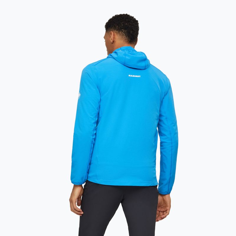 Felpa da trekking uomo Mammut Madris Light ML Hooded Jacket Men glacier blue/marine 3