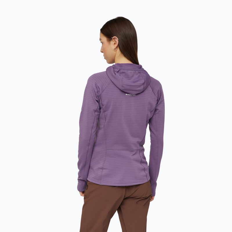 Felpa donna Mammut Taiss ML Hooded Jacket Women paloja 2