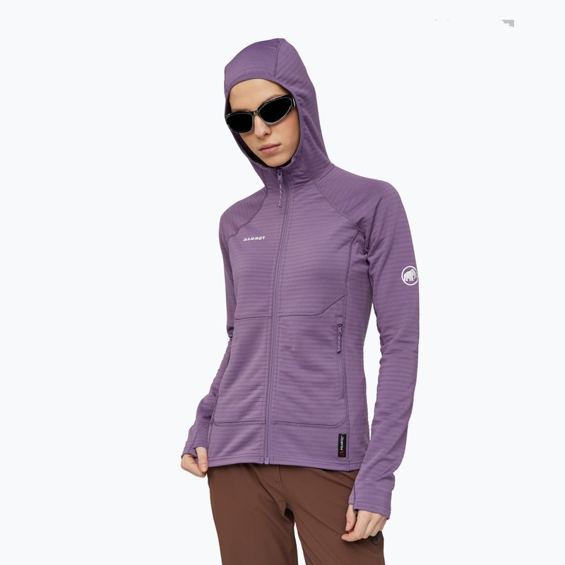 Felpa donna Mammut Taiss ML Hooded Jacket Women paloja 4