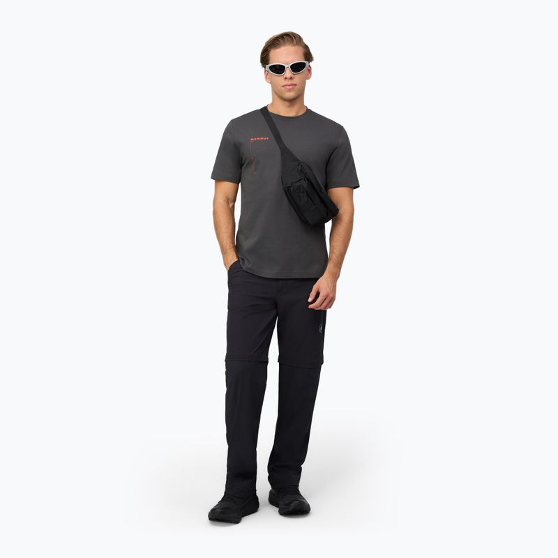 T-shirt da uomo Mammut Base T-Shirt Men Avy gabbro 2