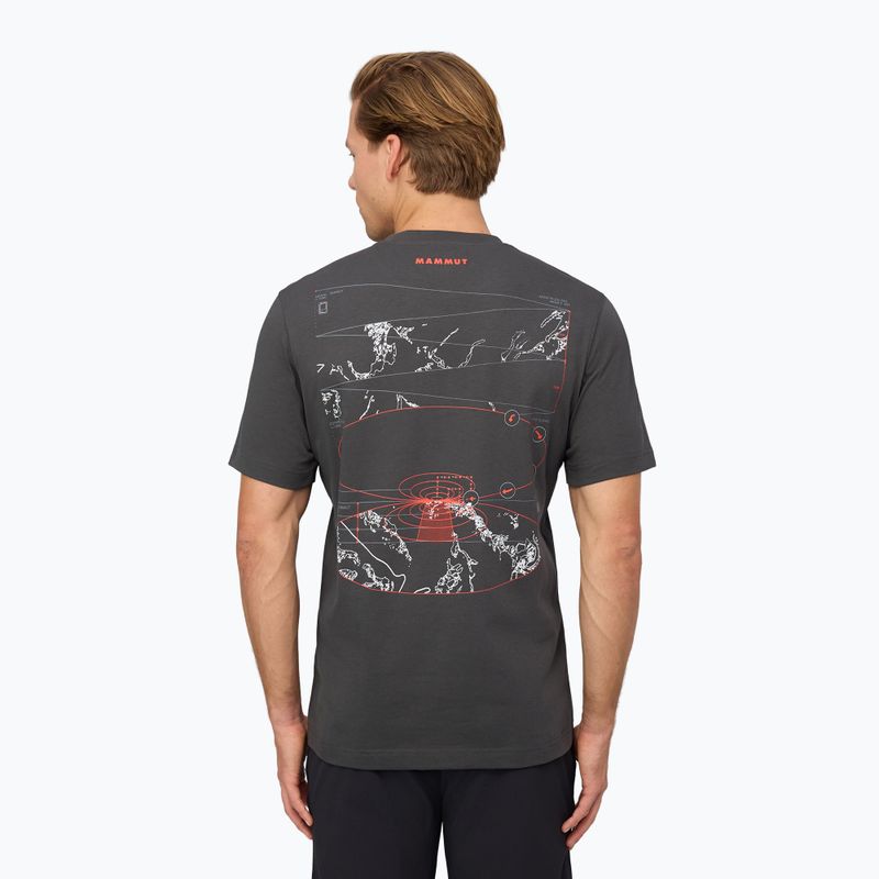 T-shirt da uomo Mammut Base T-Shirt Men Avy gabbro 3