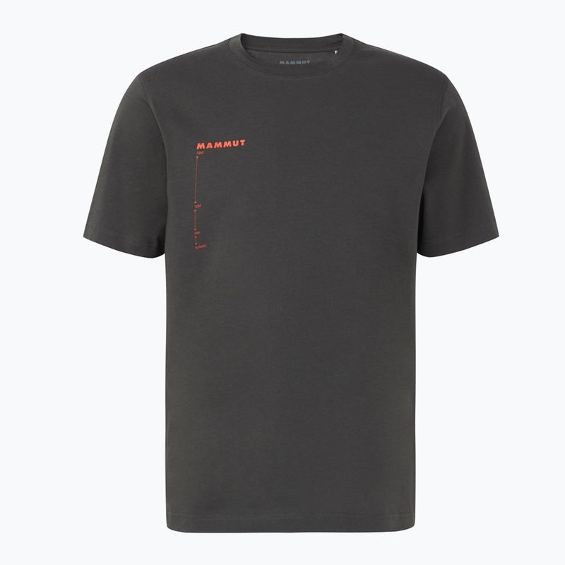 T-shirt da uomo Mammut Base T-Shirt Men Avy gabbro 6