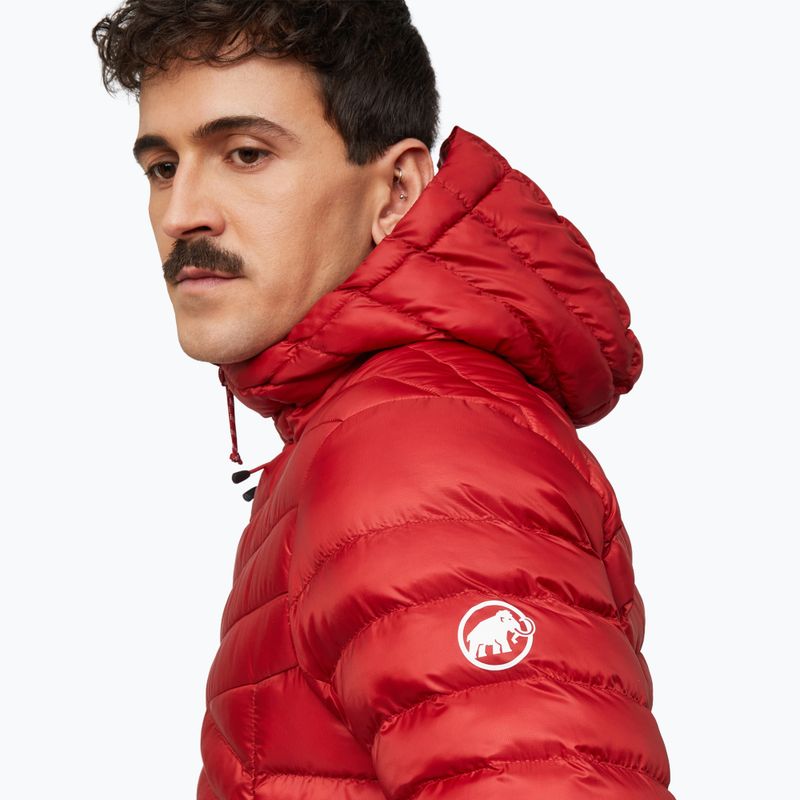 Giacca imbottita da uomo Mammut Albula IN Hooded Jacket Men dark mammut red 6