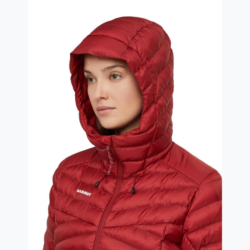 Giacca imbottita da donna Mammut Albula IN Hooded Jacket Women dark mammut red 6