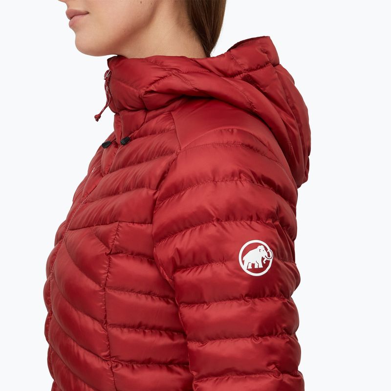 Giacca imbottita da donna Mammut Albula IN Hooded Jacket Women dark mammut red 7