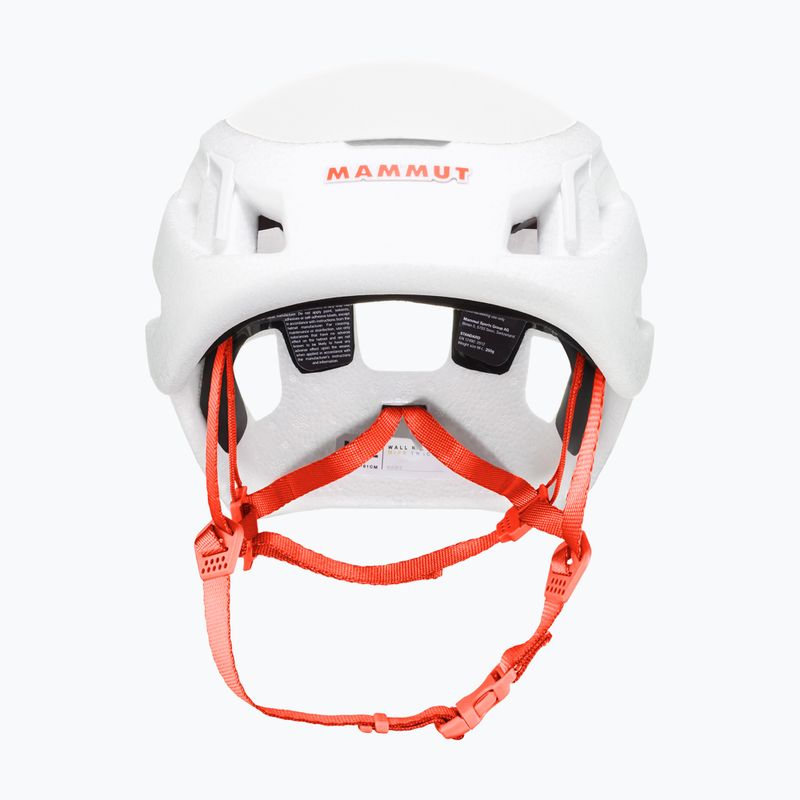 Casco da arrampicata Mammut Wall Rider MIPS Twiceme 2.0 Helmet white/mammut red 2