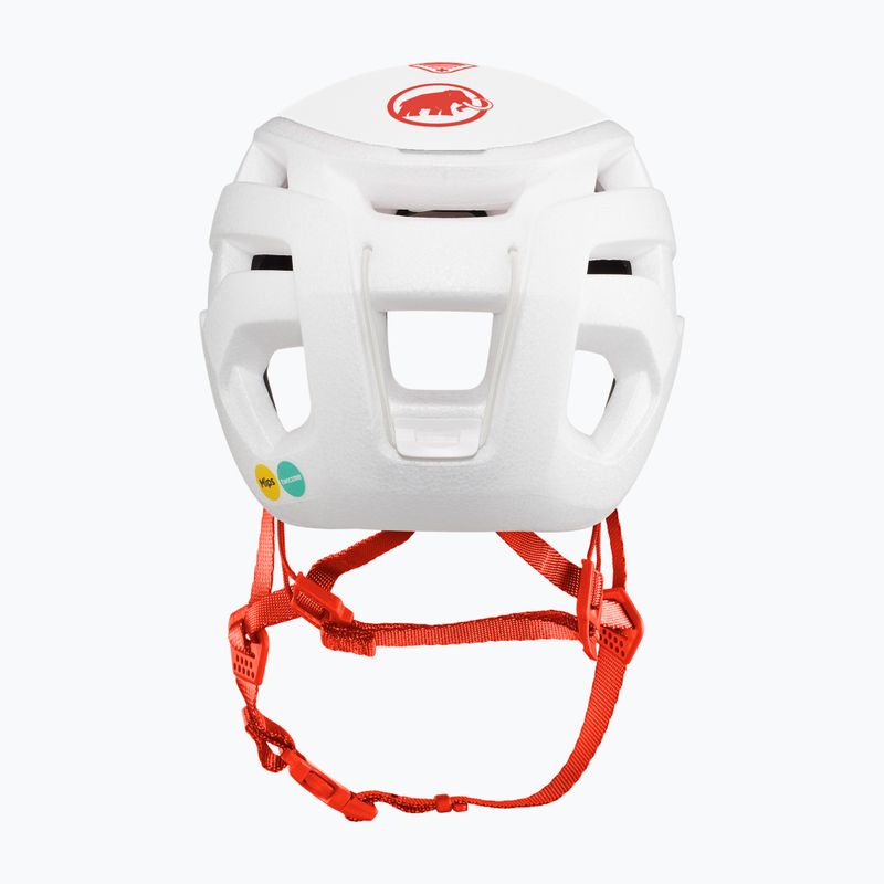 Casco da arrampicata Mammut Wall Rider MIPS Twiceme 2.0 Helmet white/mammut red 3
