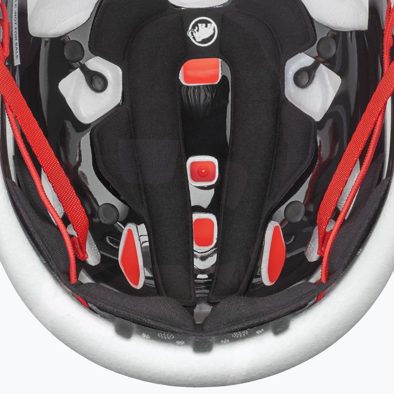 Casco da arrampicata Mammut Wall Rider MIPS Twiceme 2.0 Helmet white/mammut red 5