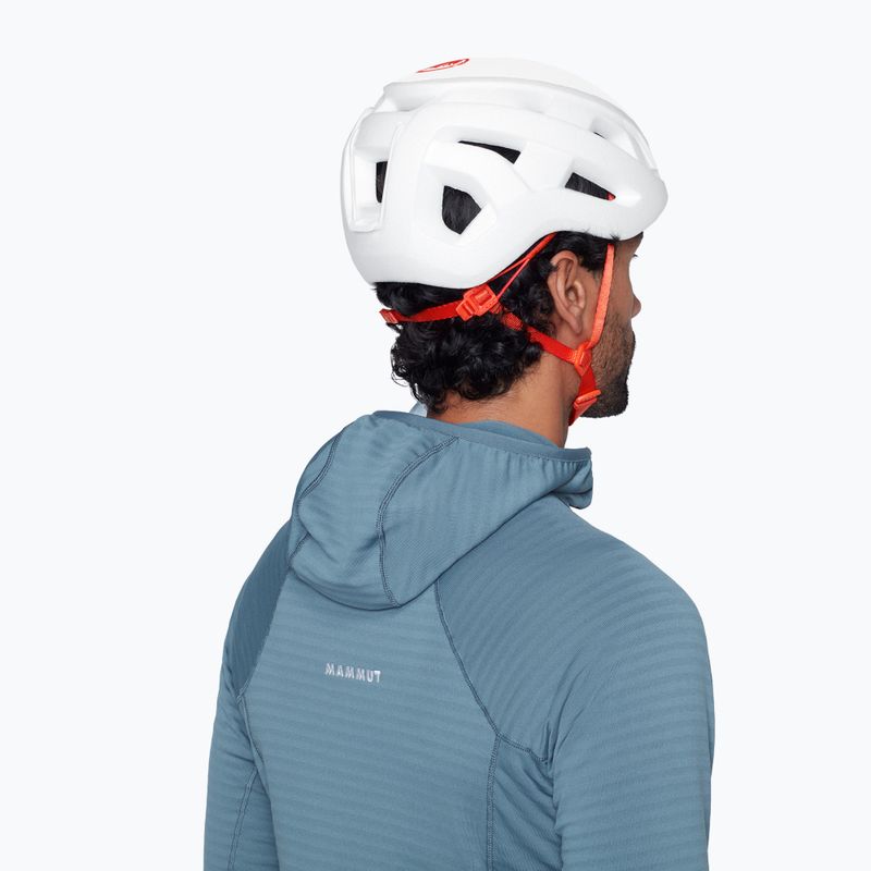 Casco da arrampicata Mammut Wall Rider MIPS Twiceme 2.0 Helmet white/mammut red 7