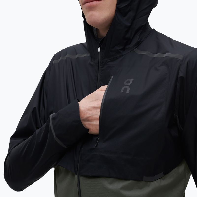 Giacca On Weather da uomo nero/ombra 4