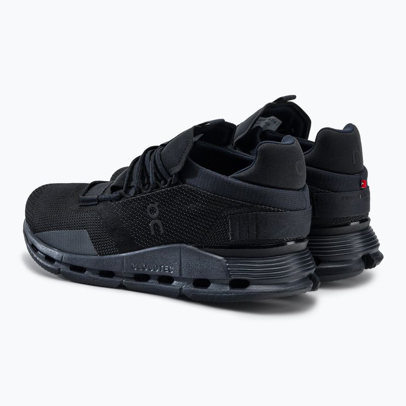 Scarpe da corsa On Running Cloudnova uomo nero/eclipse 4