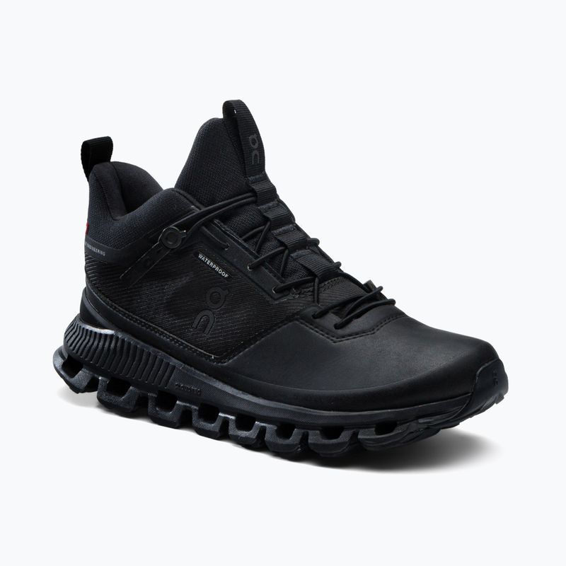 Scarpe da corsa da donna On Cloud Hi Waterproof nero