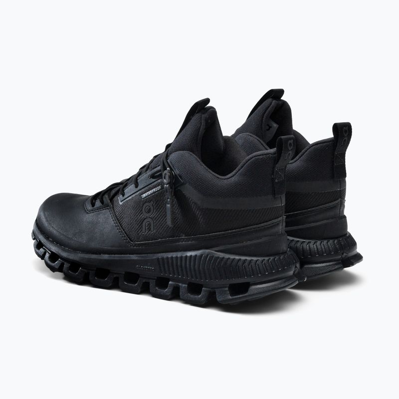 Scarpe da corsa da donna On Cloud Hi Waterproof nero 7