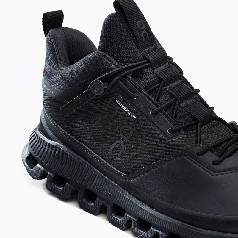 Scarpe da corsa da donna On Cloud Hi Waterproof nero 11