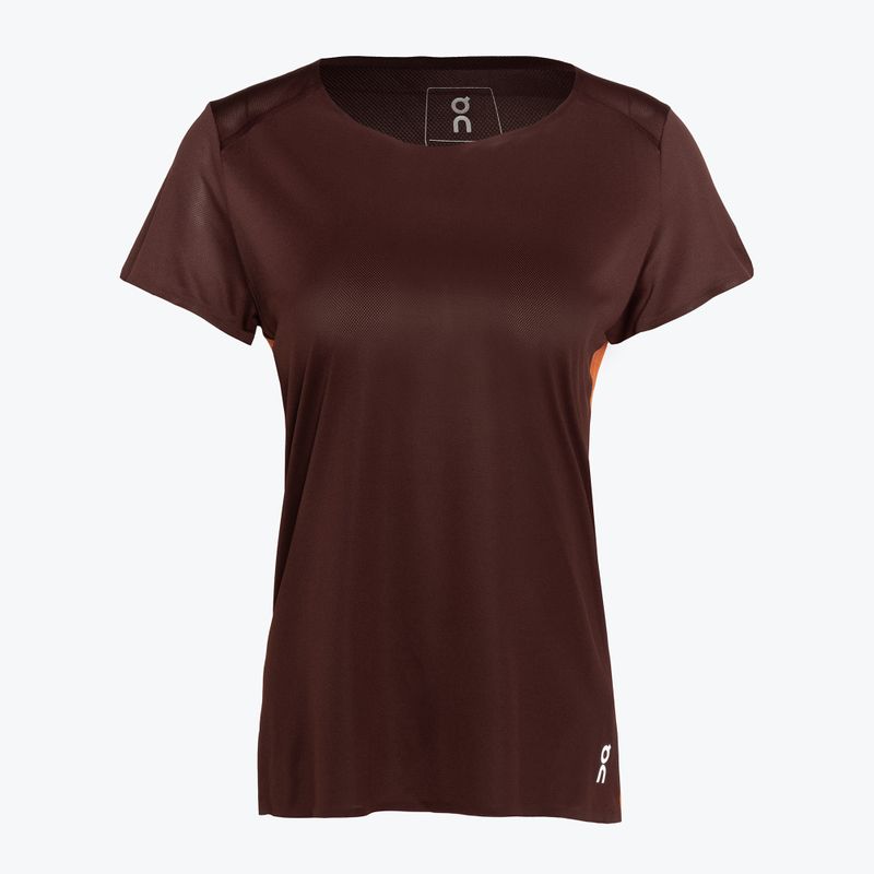 Maglietta da corsa da donna On Running Performance-T mulberry/spice