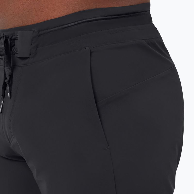 Pantaloncini da corsa da uomo On Running Hybrid nero 4