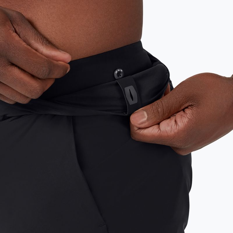Pantaloncini da corsa da uomo On Running Hybrid nero 8