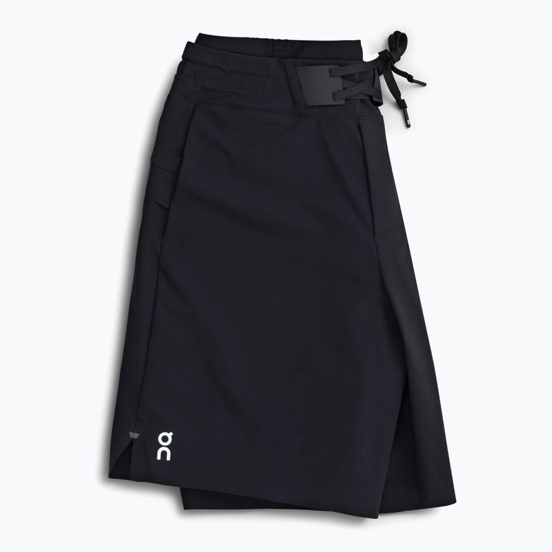 Pantaloncini da corsa da uomo On Hybrid nero 9