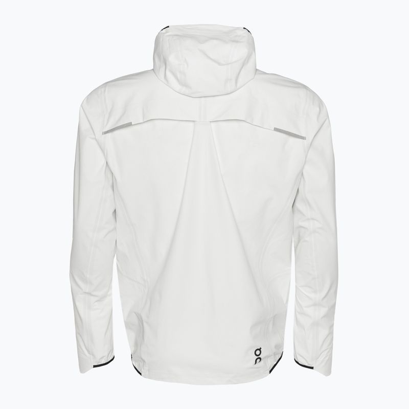 Giacca da uomo On Waterproof Anorak bianco 2