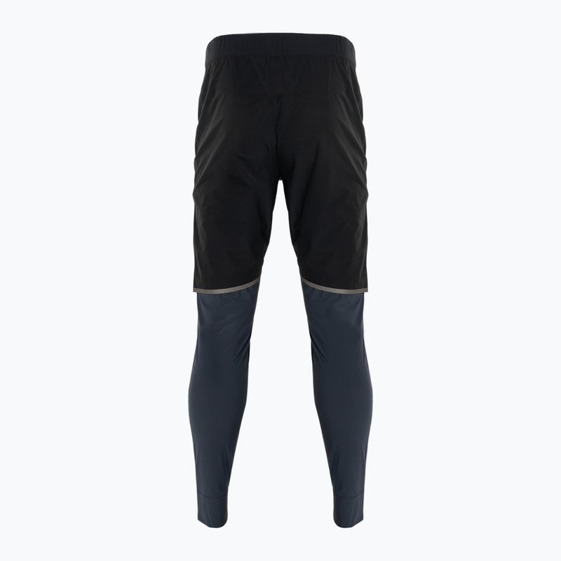 Pantaloni impermeabili On da uomo nero/navy 2