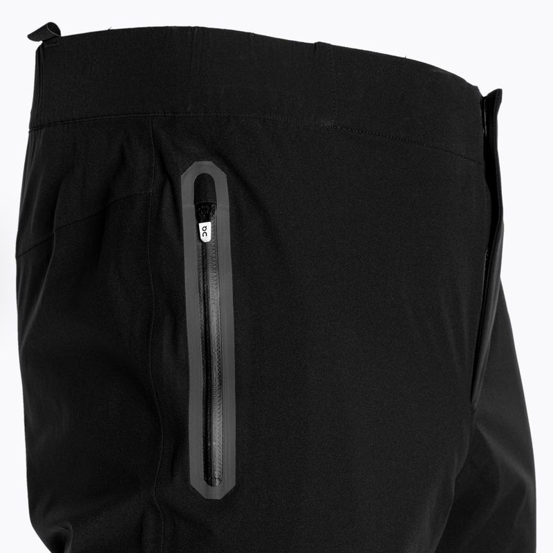 Pantaloni impermeabili On da uomo nero/navy 3