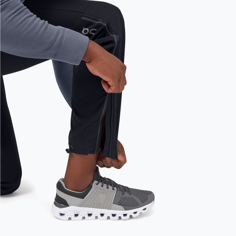 Pantaloni da corsa da uomo On Track nero 7