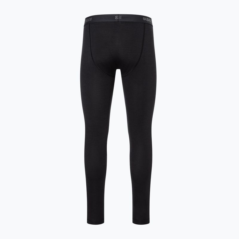 Pantaloni termici da uomo super.natural Tundra 175 jet black 5