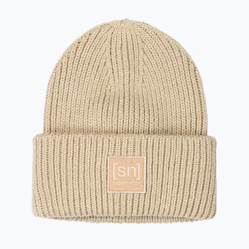 Cappello invernale super.natural KriTeeini Beanie white pepper 2