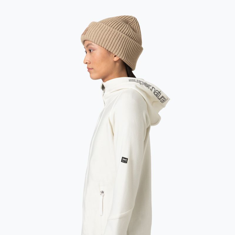 Cappello invernale super.natural KriTeeini Beanie white pepper 4