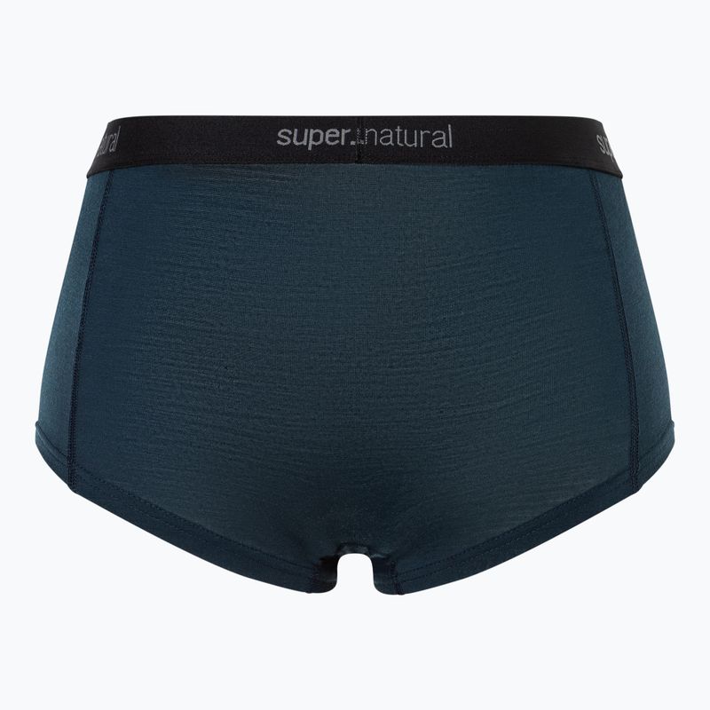 Boxer termici donna super.natural Tundra 175 Hipser 2 paia blueberry/blueberry 2