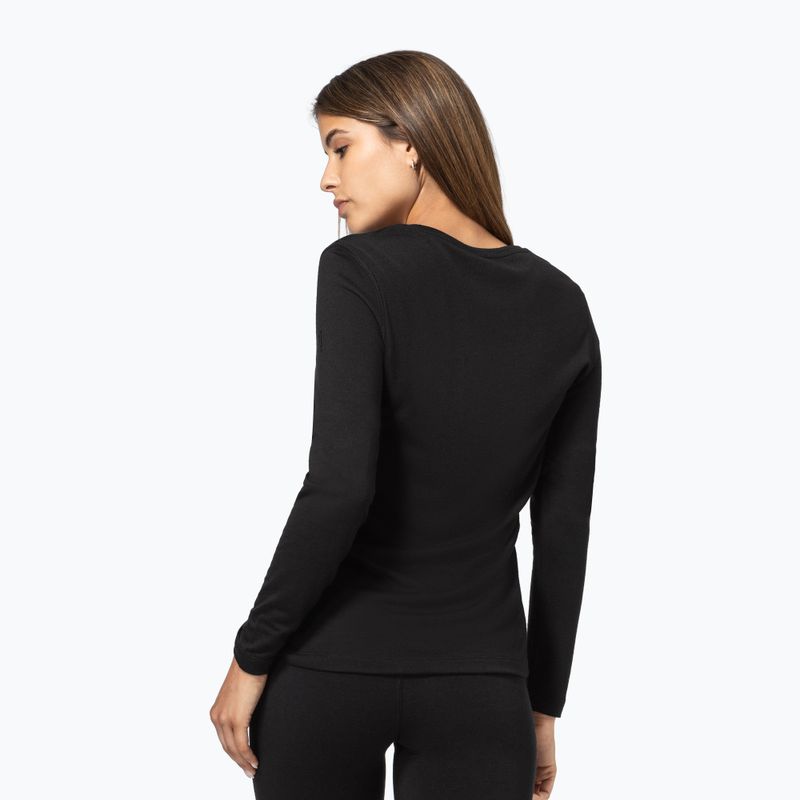 Maglia termica donna a maniche lunghe super.natural Arctic 230 jet black 3