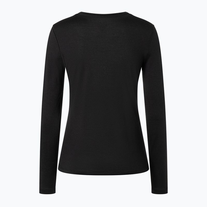 Maglia termica donna a maniche lunghe super.natural Arctic 230 jet black 5