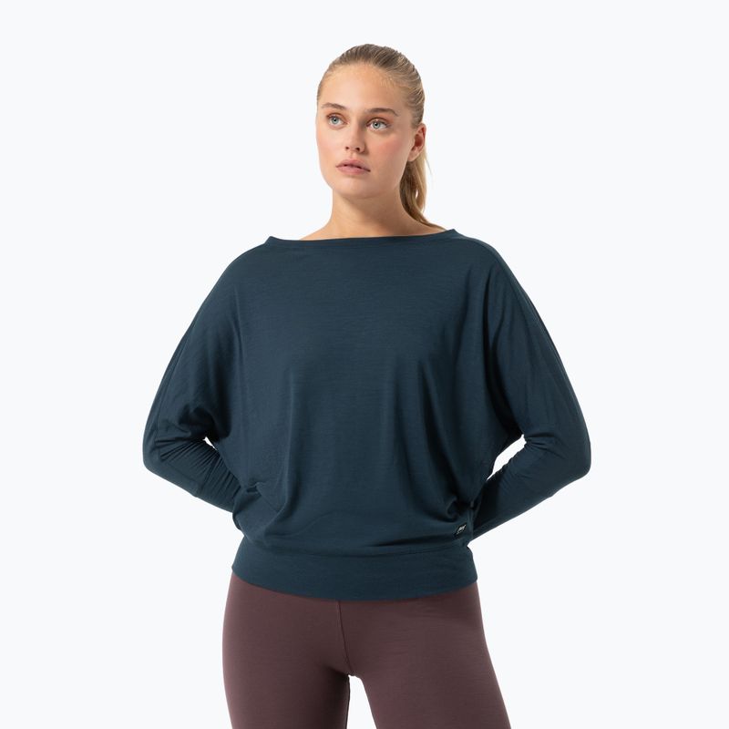 Maglia donna a maniche lunghe super.natural Kula Top blueberry