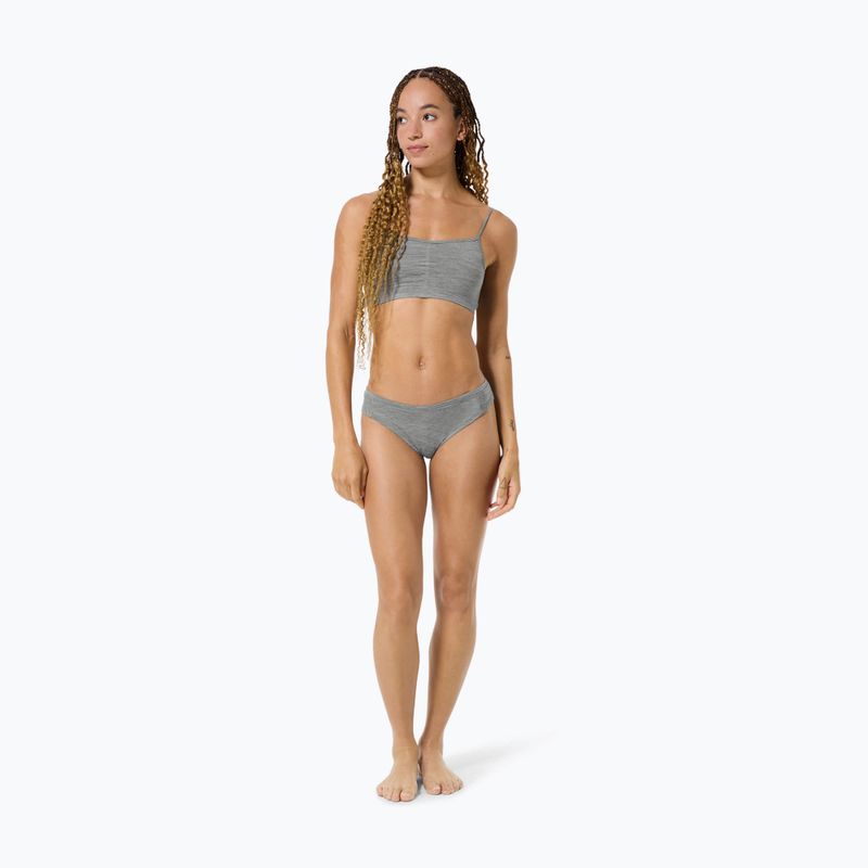 Reggiseno termico super.natural Cosy Bra cashmere grey melange 2