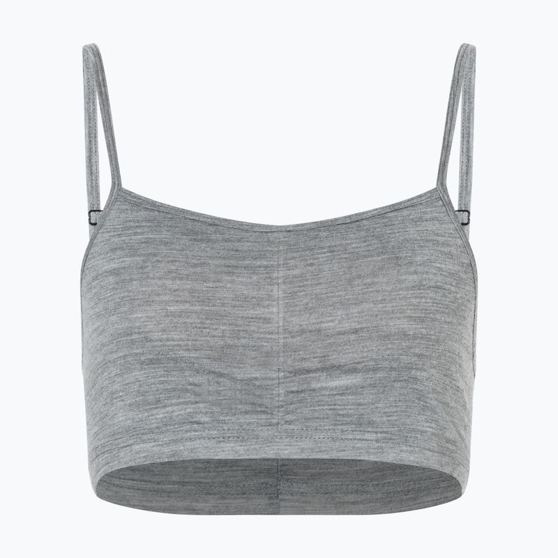 Reggiseno termico super.natural Cosy Bra cashmere grey melange 4