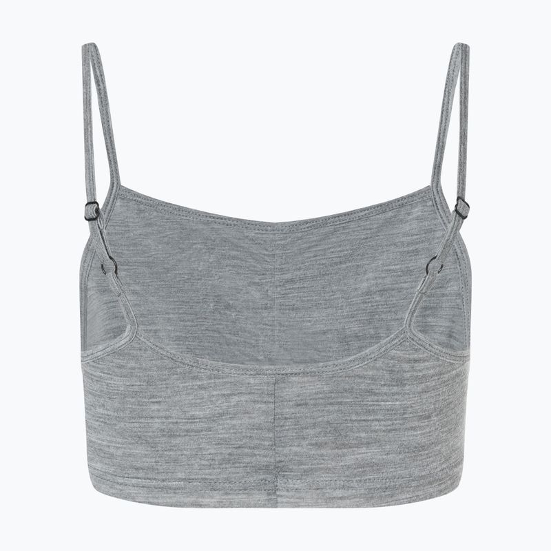 Reggiseno termico super.natural Cosy Bra cashmere grey melange 5