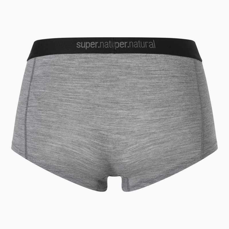 Boxer termici da donna super.natural Tundra 175 Boyfriend Hipster cashmere grey melange 2