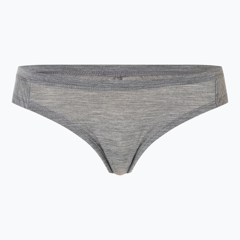 Mutande termiche da donna super.natural Tundra 175 Thong grigio melange cashmere