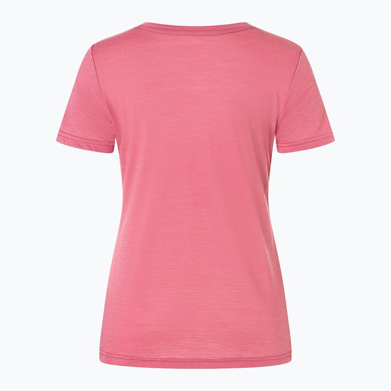 T-shirt donna super.natural Flower Boots Tee mauvewood/blueberry 5