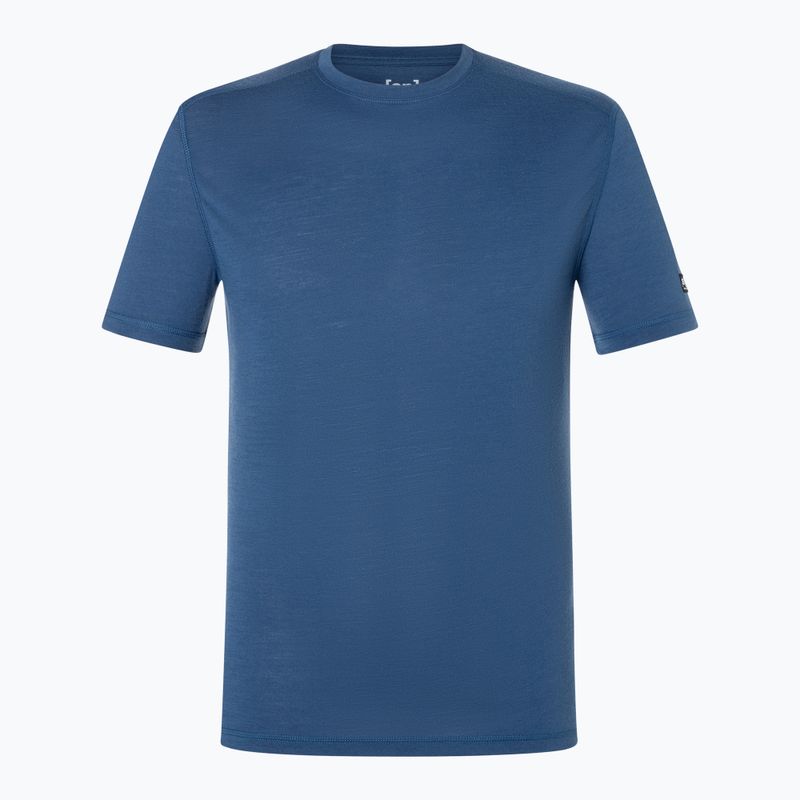 T-shirt termica uomo super.natural Sierra 140 Tee cashmere grey melange 4