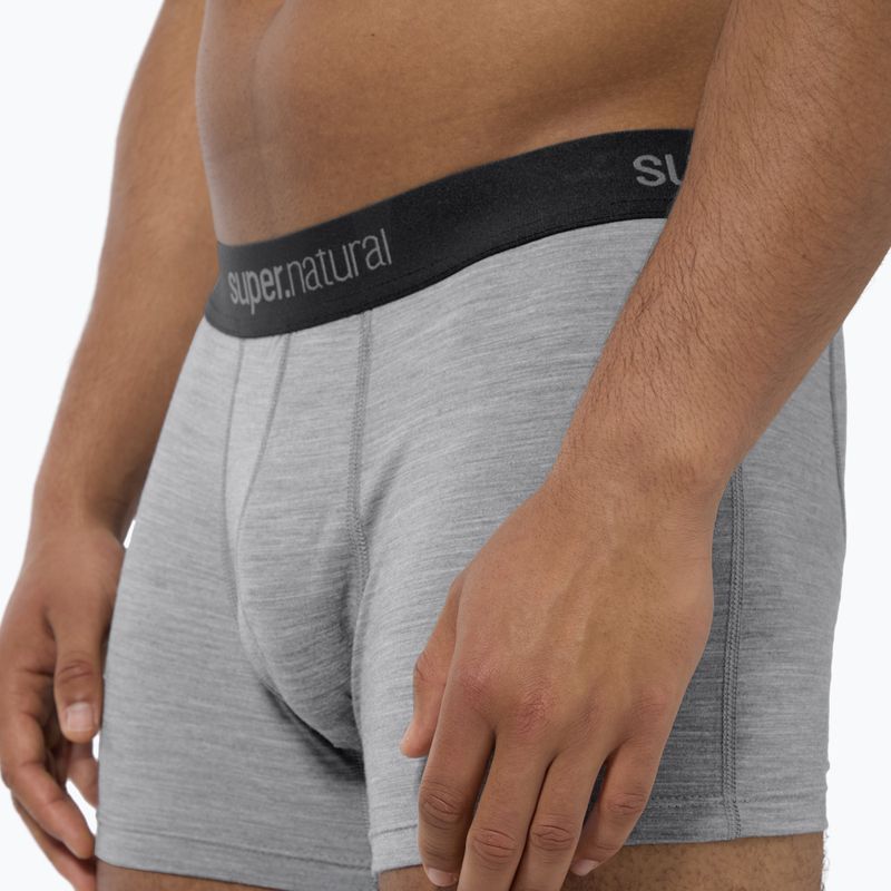 Boxer termici da uomo super.natural Tundra 175 cashmere grey melange 6