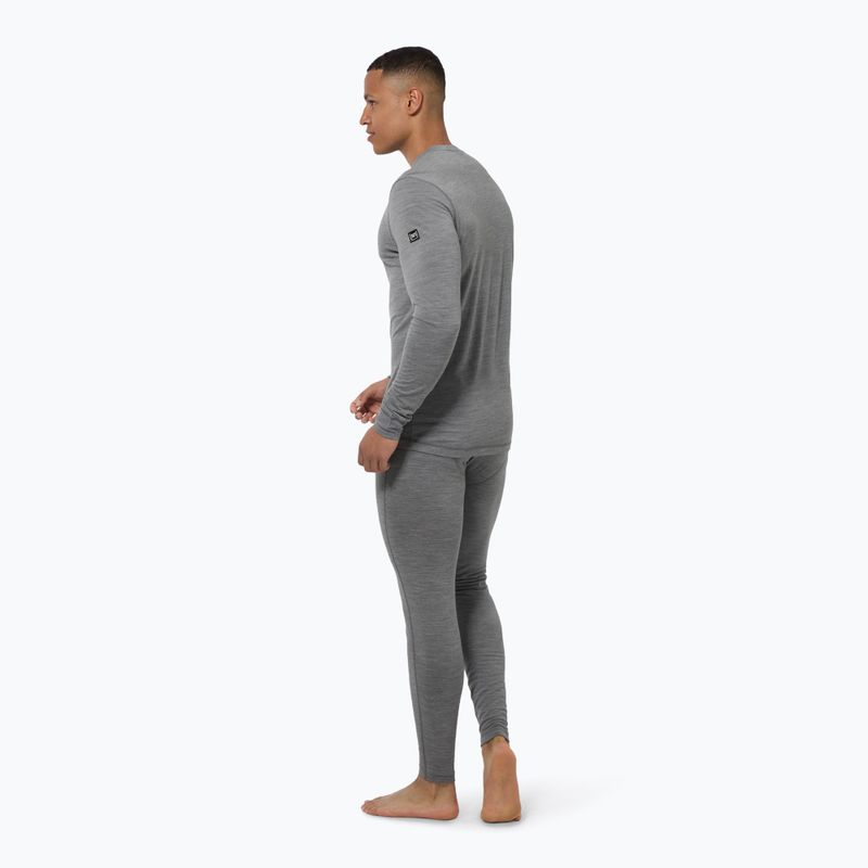 Maglia termica a maniche lunghe da uomo Super.Natural Tundra 175 cashmere grey melange 3