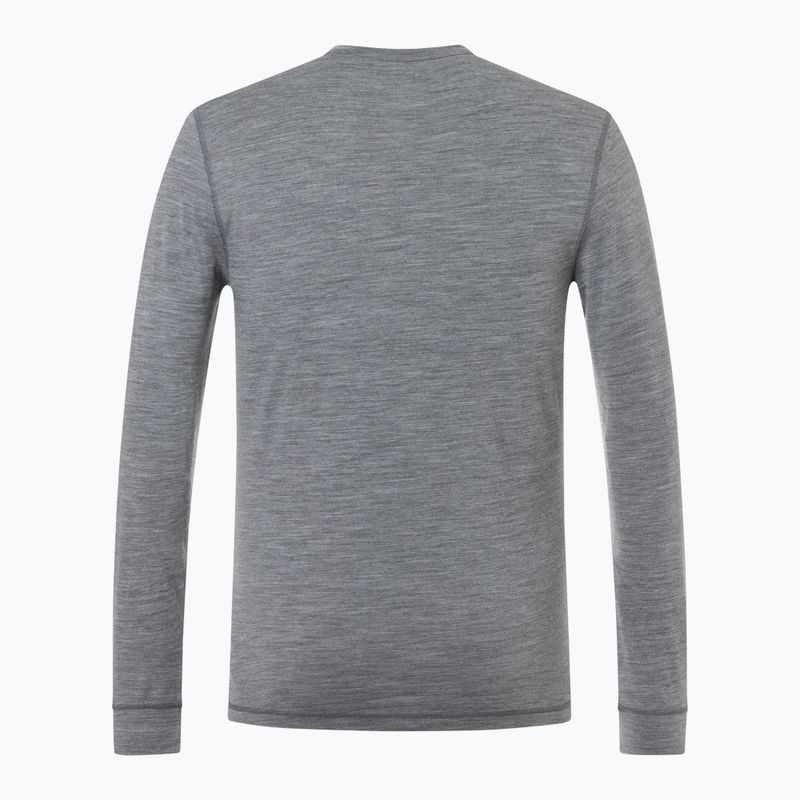 Maglia termica da uomo Super.Natural Tundra 175 cashmere grey melange 6
