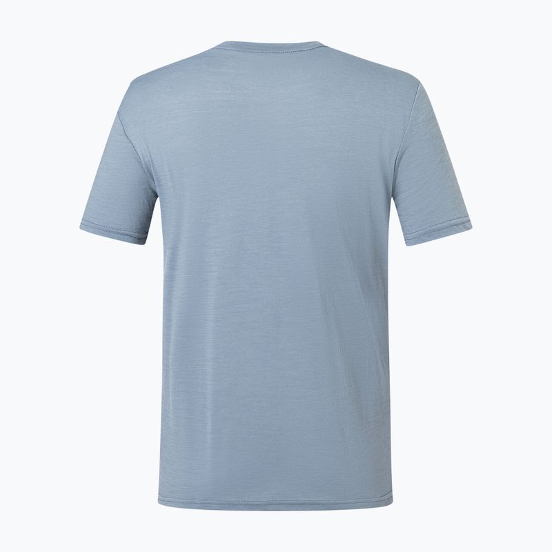 Maglia termica da uomo super.natural Wander Wheel flint stone/blueberry 6