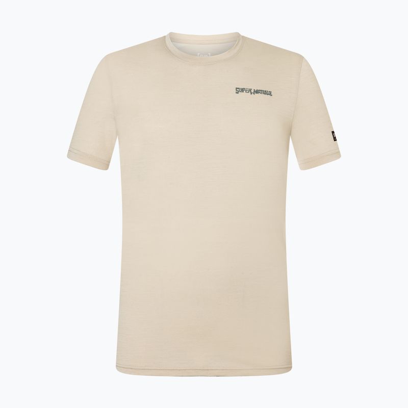 T-shirt da uomo super.natural Peak Lovers white pepper/eucalyptus 5