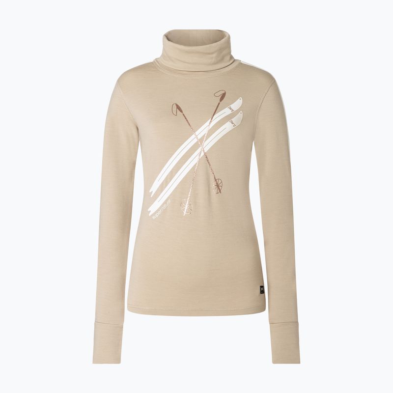 Maglione da donna Super.Natural KryTeeede Ski Roll Neck pepper/white/mountain trail gl/white 4