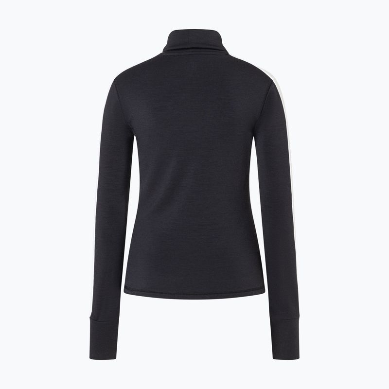 Maglione da donna super.natural Bunny Roll Neck jet black/f.white/various/eucalyptus gl 5